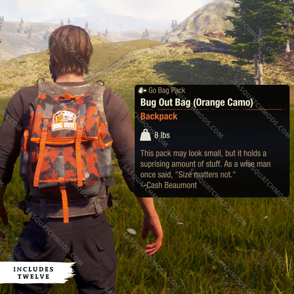 state of decay 2 Bug Out Bag