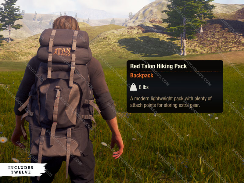 state of decay 2 red talon hiking pack