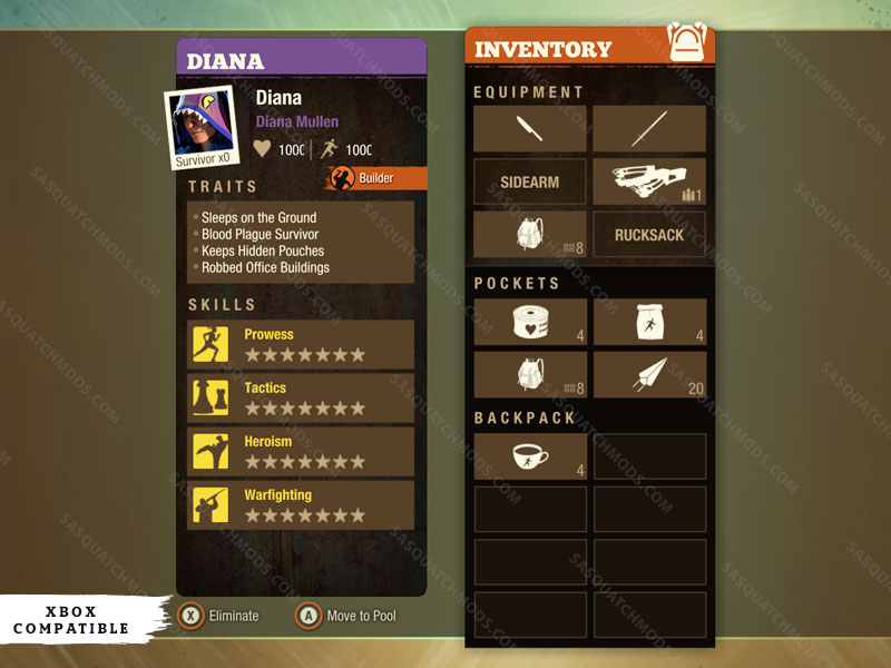 state of decay 2 Diana mullen