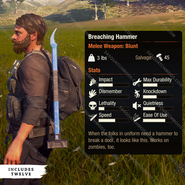 state of decay 2 Breaching Hammer