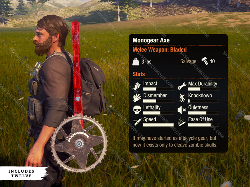 state of decay 2 Monogear Axe