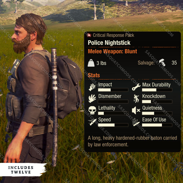 state of decay 2 Police Nightstick