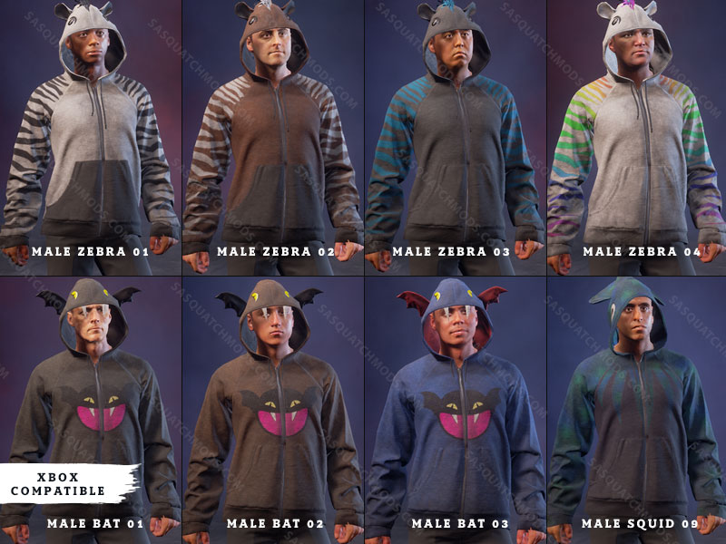 state of decay 2 zebra hoodie