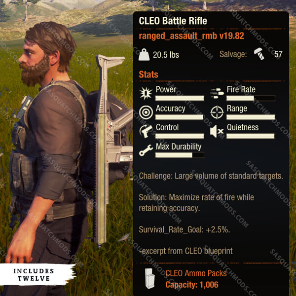 state of decay 2 cleo battle rifle
