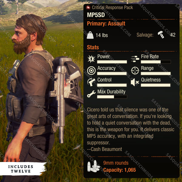 state of decay 2 MP5SD