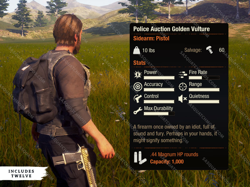 state of decay 2 police auction golden vulture