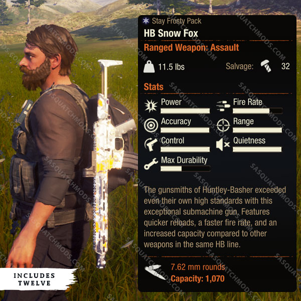 state of decay 2 hb snow fox