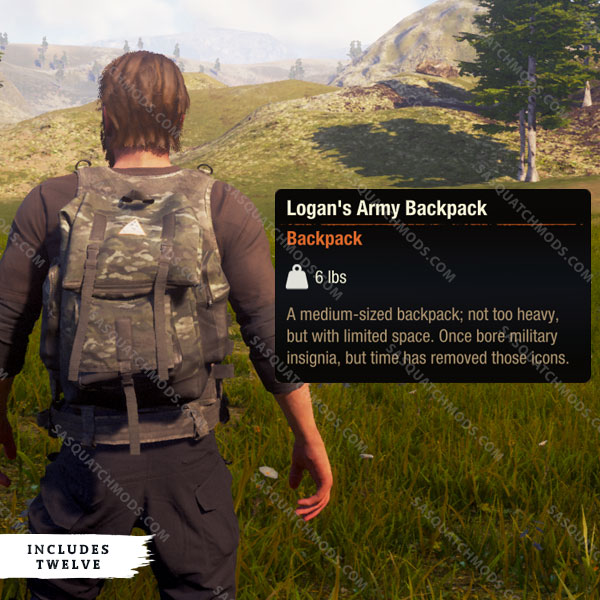 state of decay 2 logan's army backpack