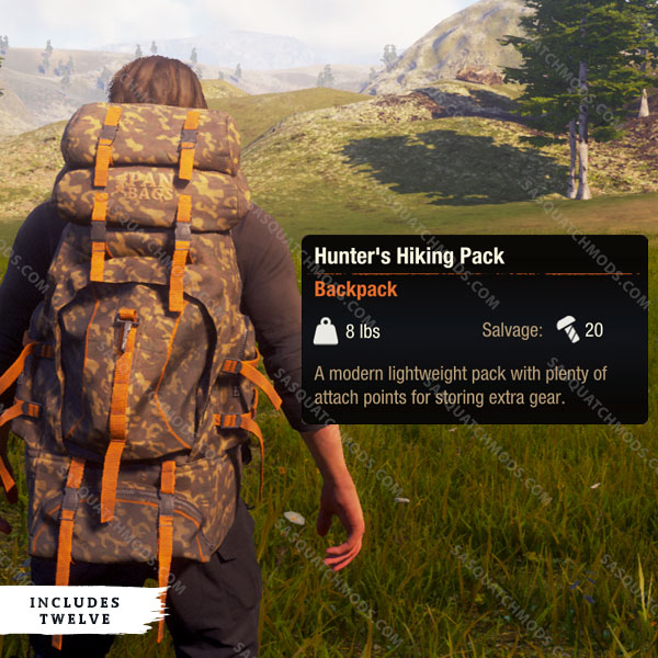 state of decay 2 Hunter's Hiking Pack