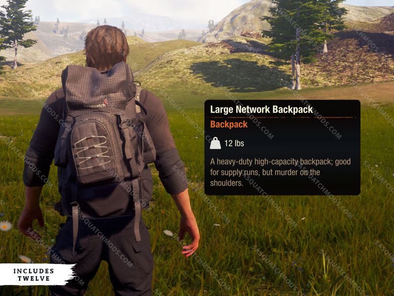 state of decay 2 large network backpack