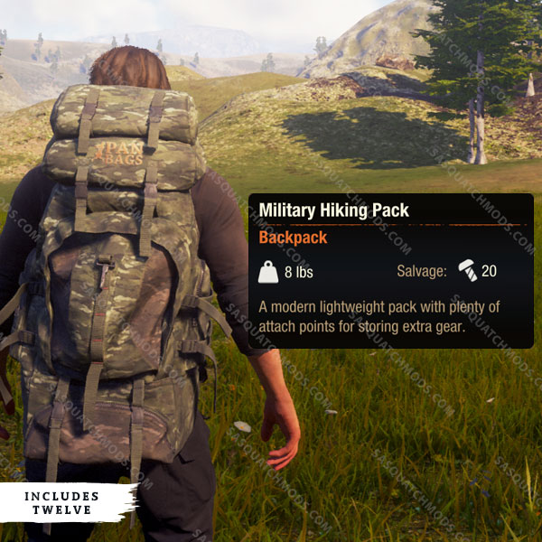 state of decay 2 Military Hiking Pack