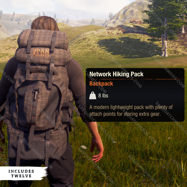 state of decay 2 network hiking pack