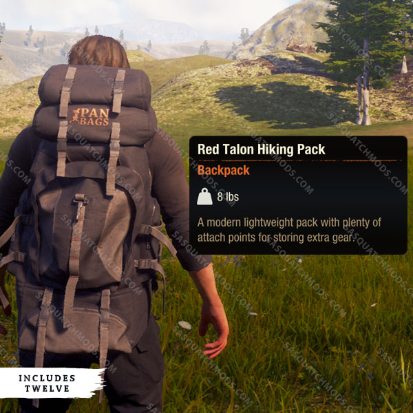 state of decay 2 red talon hiking pack