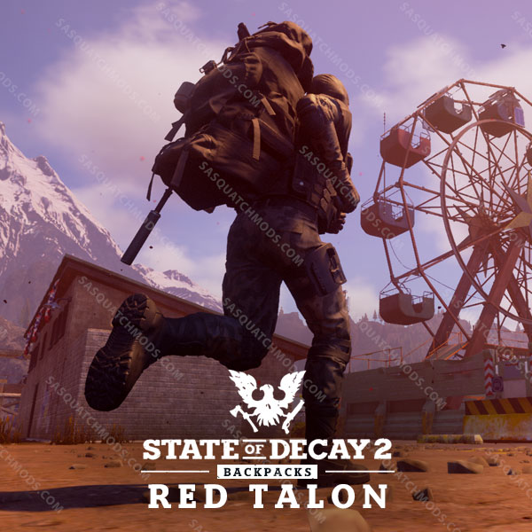 state of decay 2 red talon backpacks