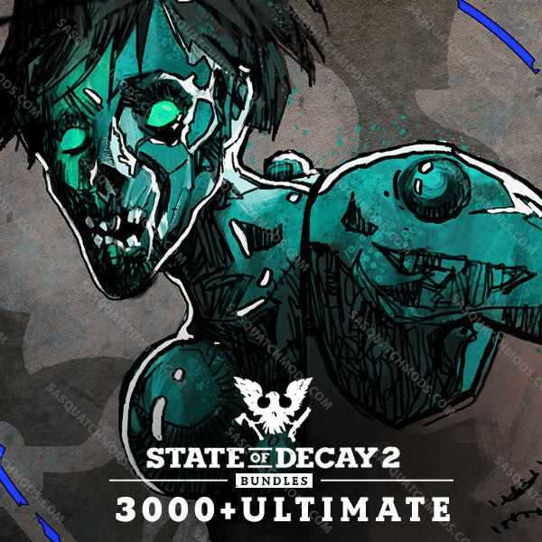 state of decay 2 3000 guns + ultimate bundle