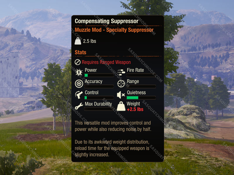 state of decay 2 compensating suppressor