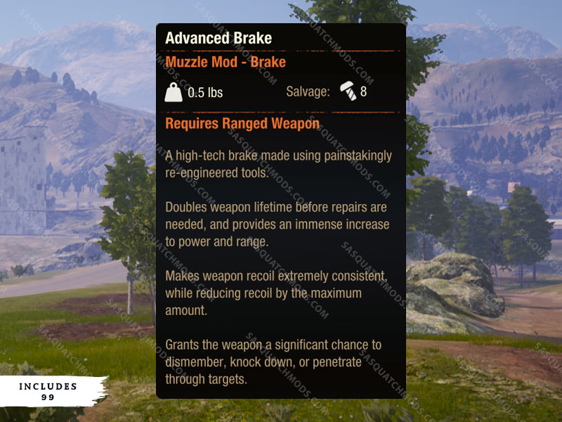 state of decay 2 Advanced Brake