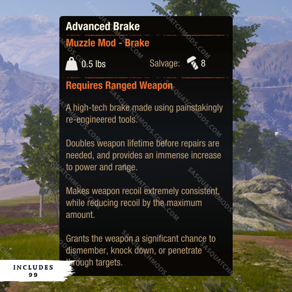 state of decay 2 Advanced Brake