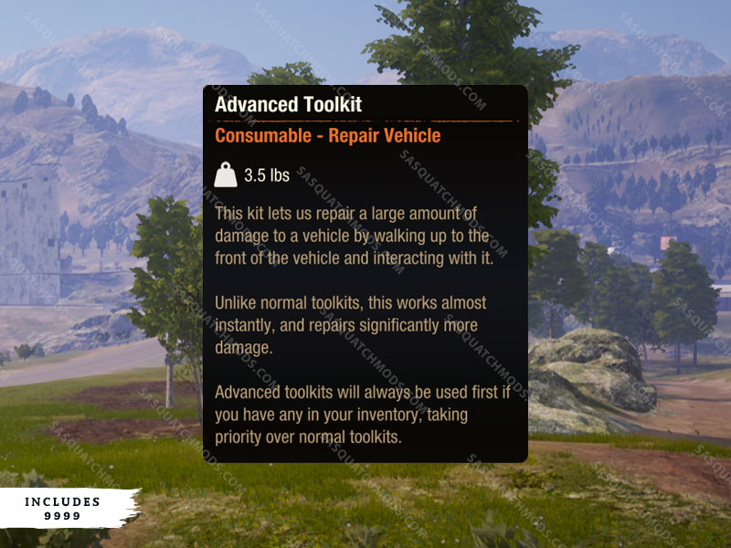 state of decay 2 Advanced Toolkit