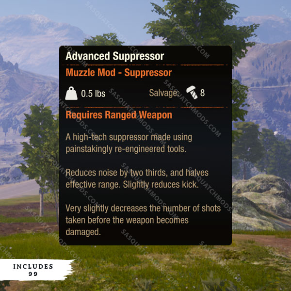 state of decay 2 Advanced Suppressor