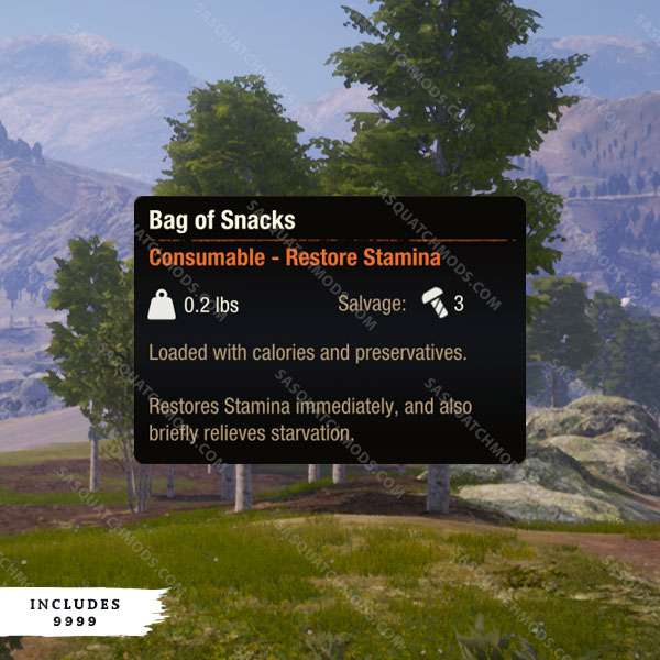 state of decay 2 Bag of Snacks