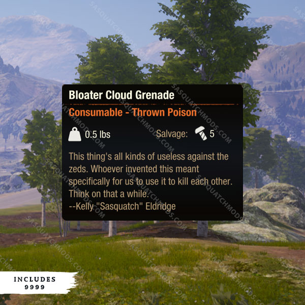 state of decay 2 bloater cloud grenades