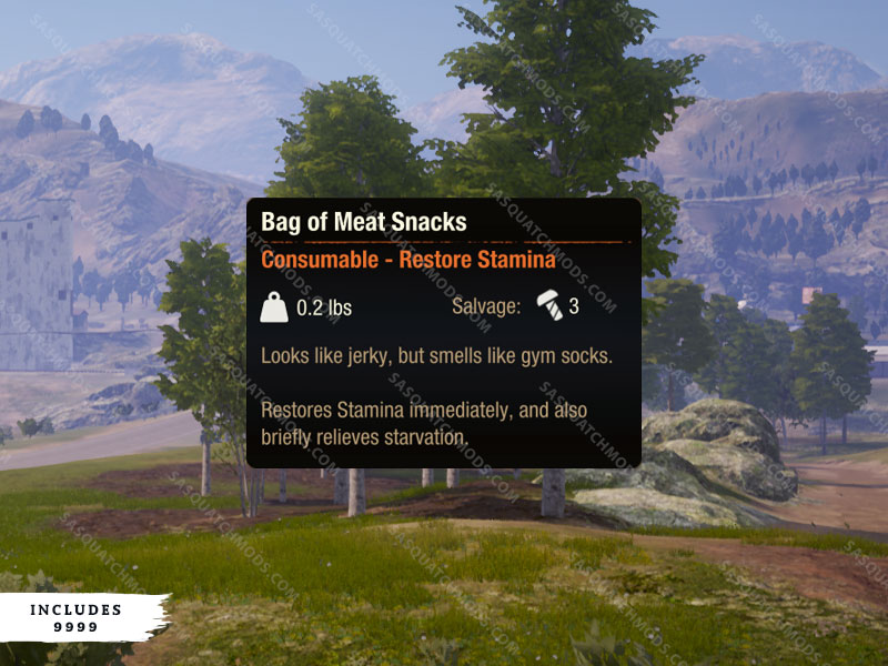 state of decay 2 bag of meat snacks