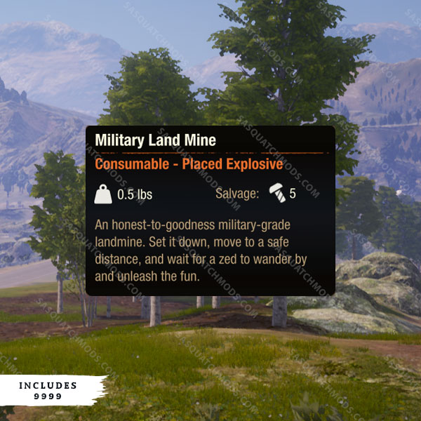 state of decay 2 military land mine