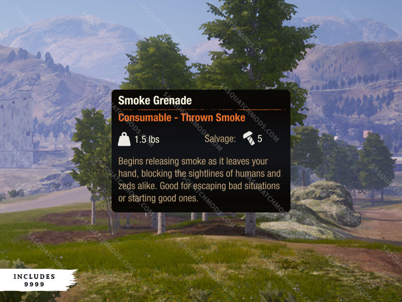 state of decay 2 Smoke Grenade