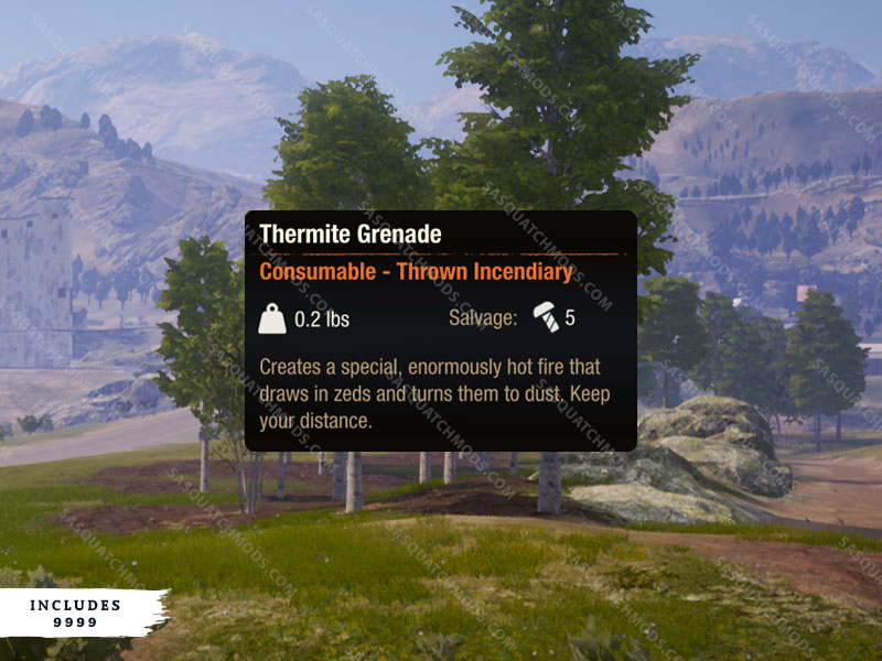 state of decay 2 thermite grenade