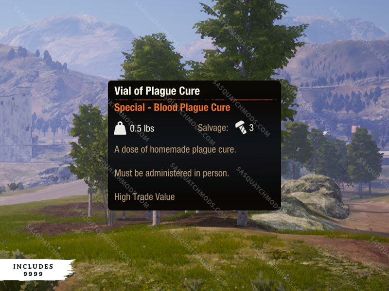 state of decay 2 vial of plague cure