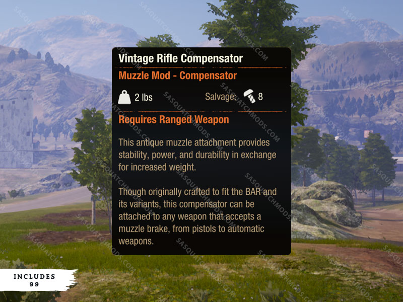 state of decay 2 vintage rifle compensator
