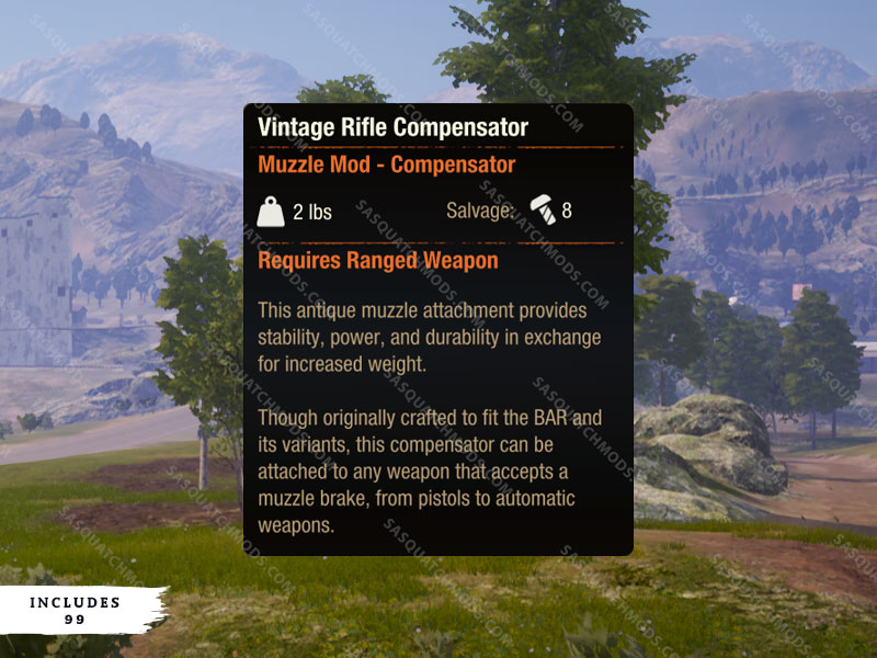 state of decay 2 Vintage Rifle Compensator