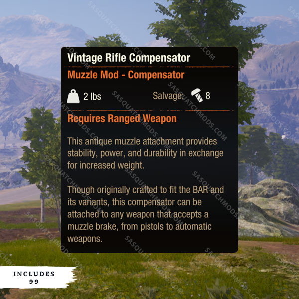 state of decay 2 Vintage Rifle Compensator