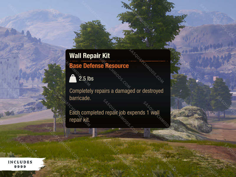 state of decay 2 Wall Repair Kit