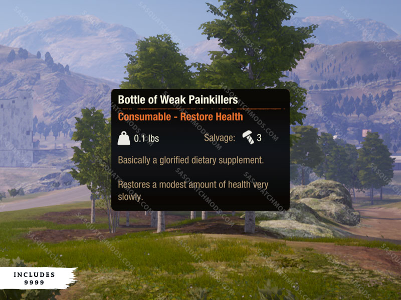 state of decay 2 bottle of weak painkillers