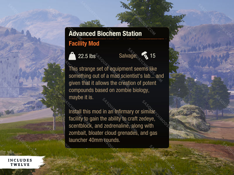 state of decay 2 advanced biochem station