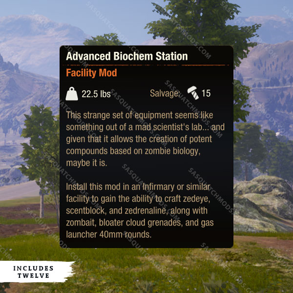 state of decay 2 advanced biochem station