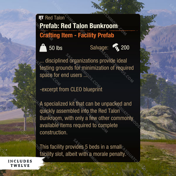 state of decay 2 red talon bunkroom