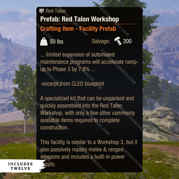 state of decay 2 red talon workshop