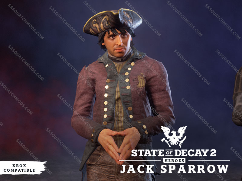 state of decay 2 captain jack sparrow