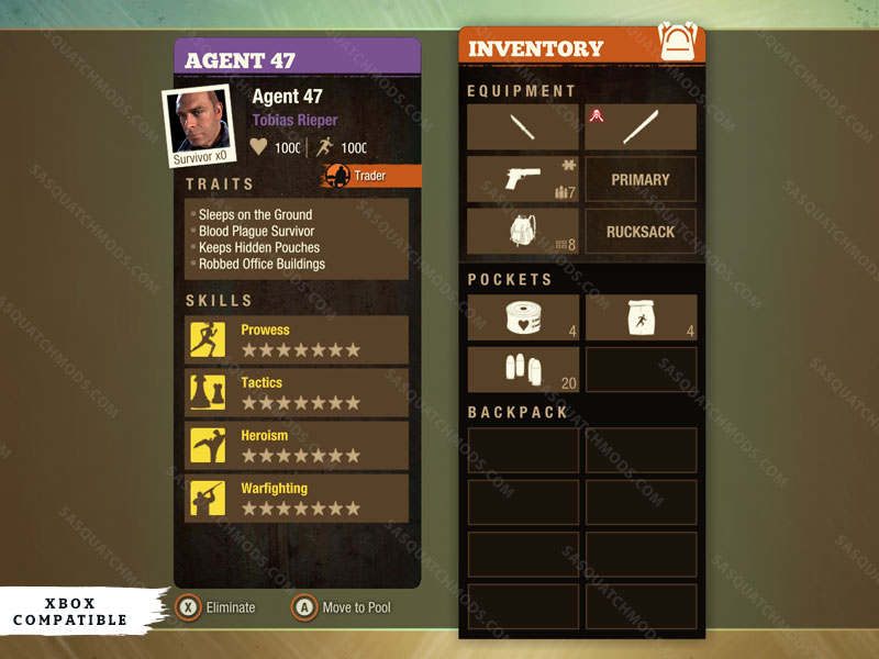 state of decay 2 agent 47