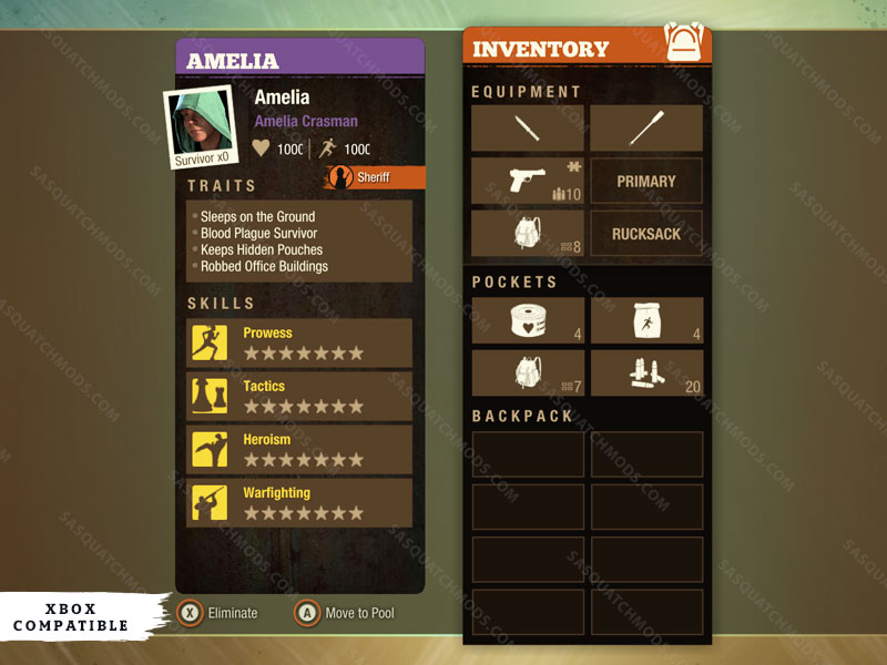 state of decay 2 amelia crasman