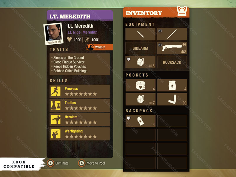 state of decay 2 Lt. Nigel Meredith