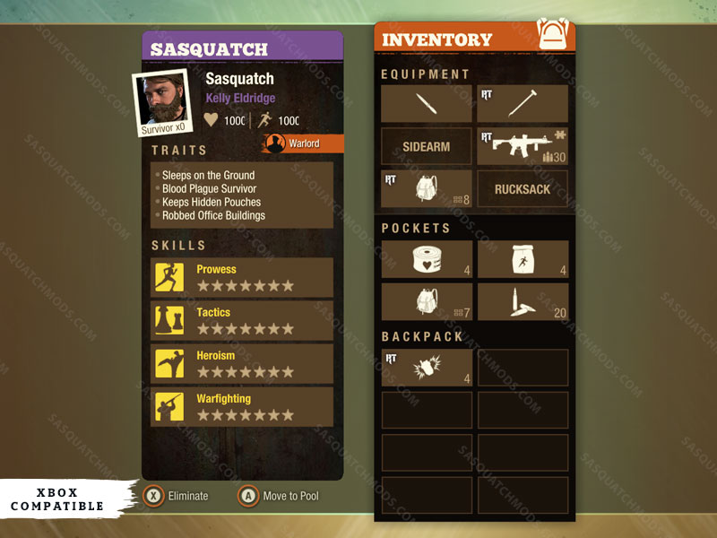 State of Decay 2 Assault Rifles - Sasquatch Mods