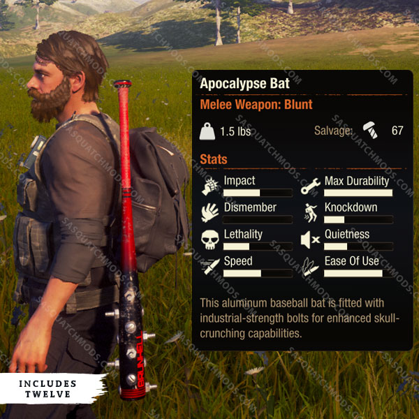 state of decay 2 apocalypse bat