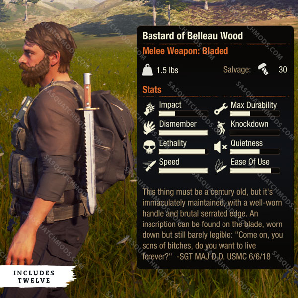 state of decay 2 bastard of belleau wood