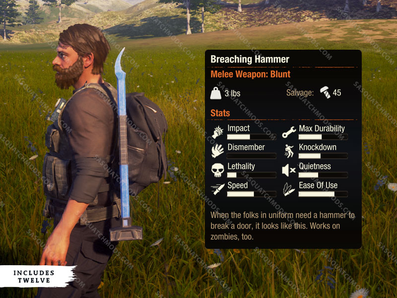 state of decay 2 Breaching Hammer