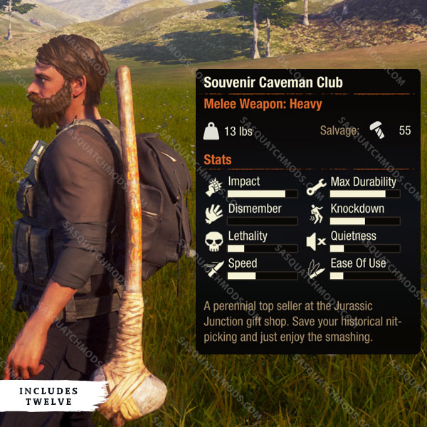 state of decay 2 Souvenir Caveman Club