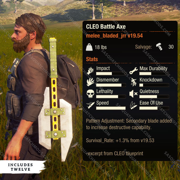 state of decay 2 cleo battle axe